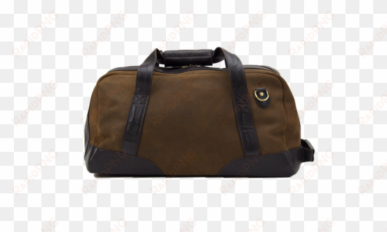 small duffel bag brown suede - holdall