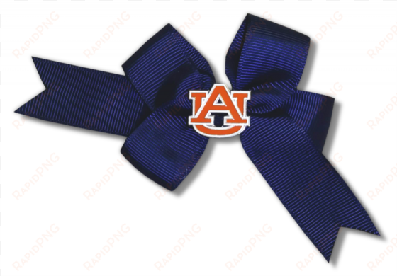 small navy au hair bow with 1" au emblem - emblem of the african union