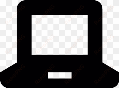 small open laptop vector - laptop icon small