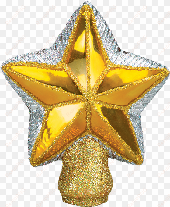 small star tree top - small star glass tree topper by old world christmas