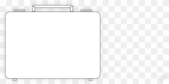 small - white briefcase icon png