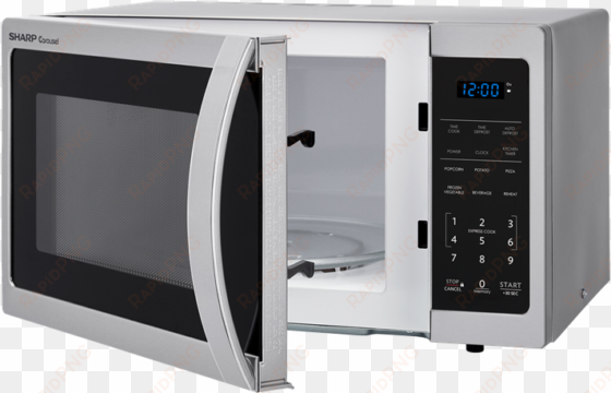 smc0912bs open press enter to zoom in and out - sharp 0.9 cu ft 900 watt countertop microwave stainless