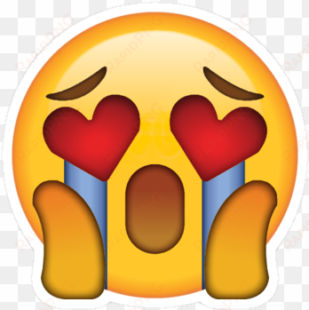smile emoji emotions happy sad love heart - crying in love emoji