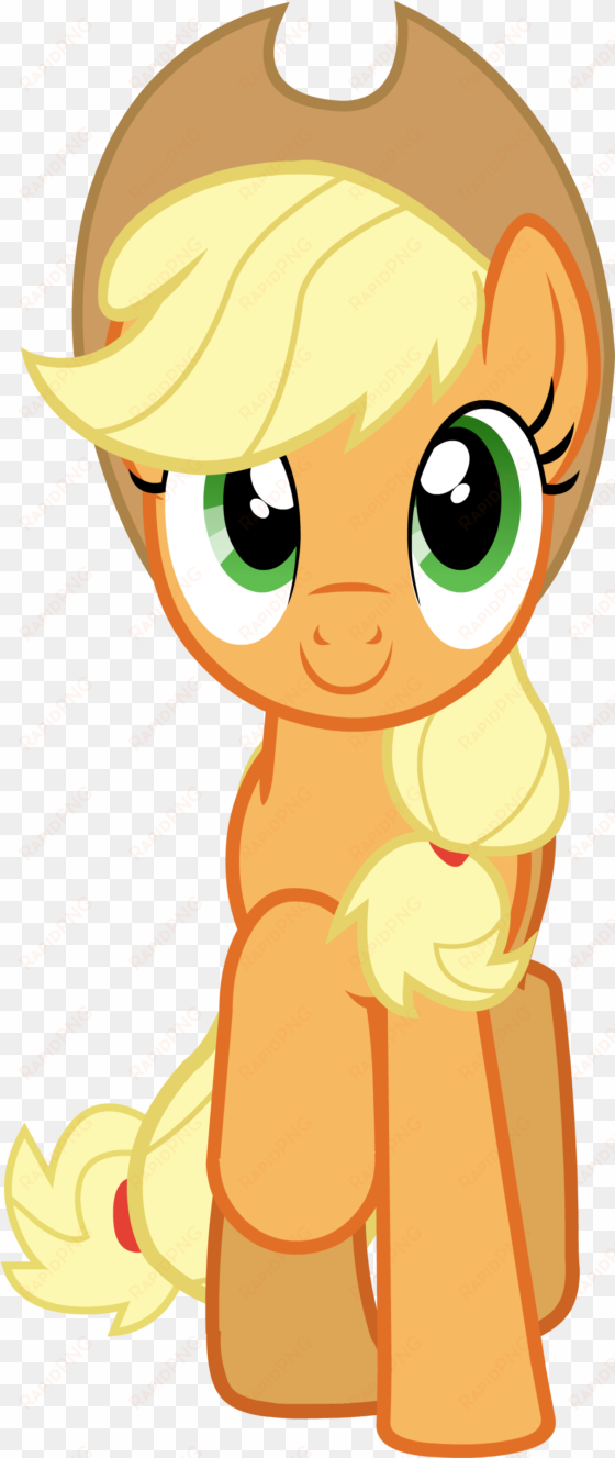 smile parade with the mane 6 from "a friend in deed" - my little pony applejack front