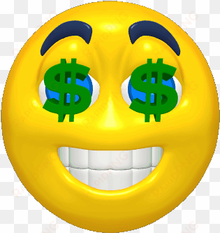 smiley - money eyes gif