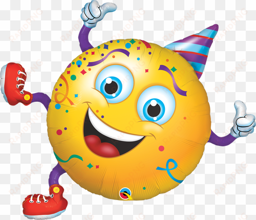 smiley party guy foil balloon 38" - party smiley