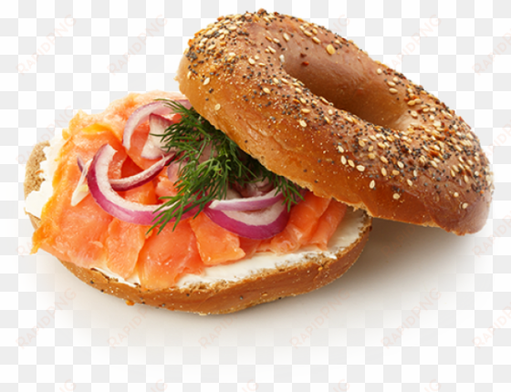 smoked salmon - smoked salmon sandwich png