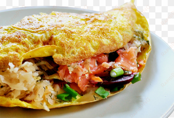 smokeds almon omelette - marijuana omelet