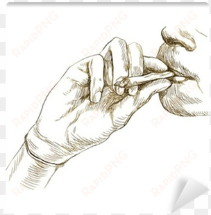 smoking marijuana joint - hemos para dibujar fumando