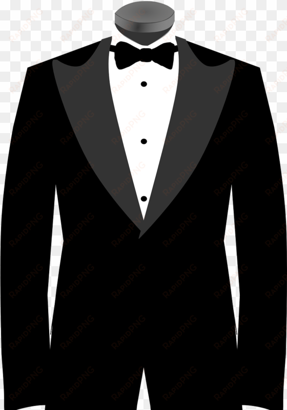 smoking of tuxedo - costard cravate png