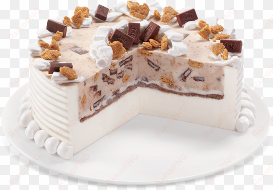 smores blizzard cake - dairy queen s mores blizzard cake