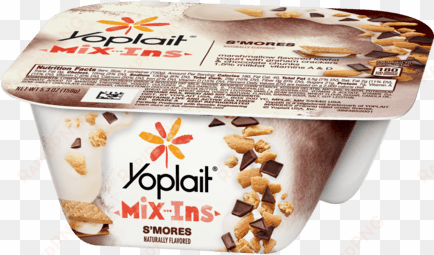 s'mores - yoplait mix ins cookies n cream