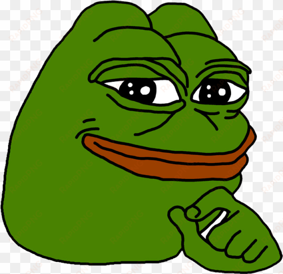 smug pepe full transparent png - pepe transparent background