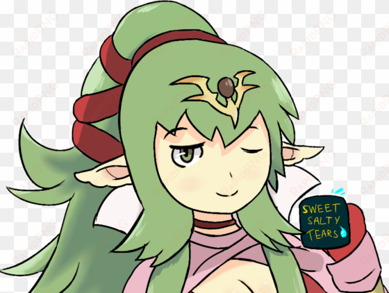 smug tiki starring bad transparency job - fire emblem tiki smug