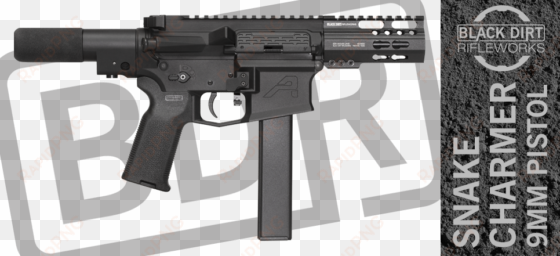 snake charmer micro ar15 9mm pistol - black dirt rifleworks ar15 9mm