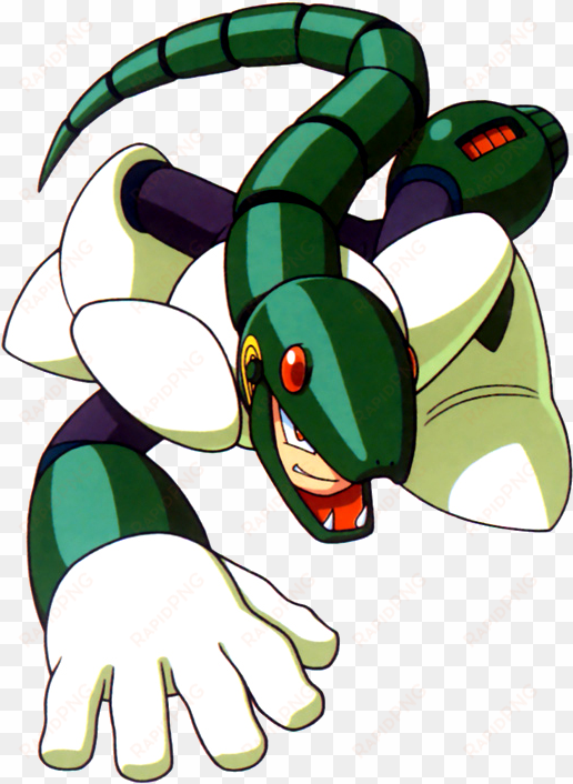 snake man - mega man snake man