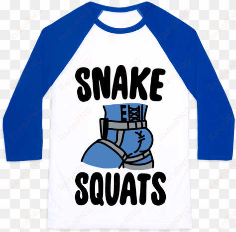 Snake Squats Parody Baseball Tee - Am Single Feeling Hd transparent png image