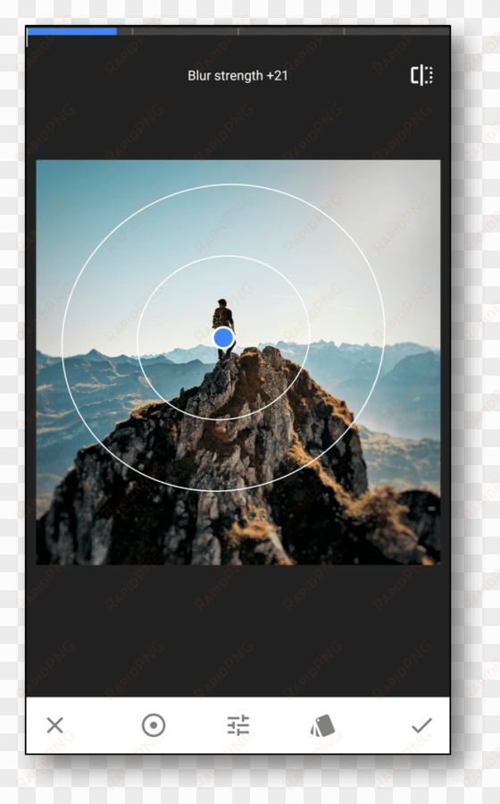 snapseed offers a versatile photo editing app for mobile, - mountain climber at the summit adventure awaits journal: