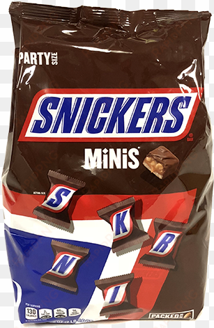 snickers minis candy bars - snickers minis