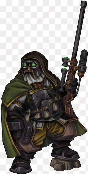 sniper conclave - d&d dwarf dark skin