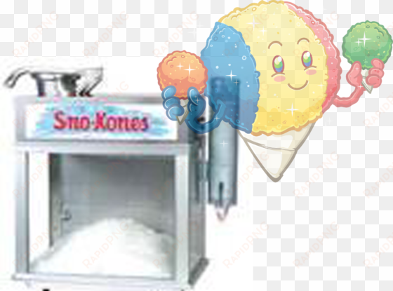 sno-cone machine - snow cones and cotton candy machines