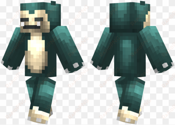 snorlax - minecraft skin pokemon snorlax