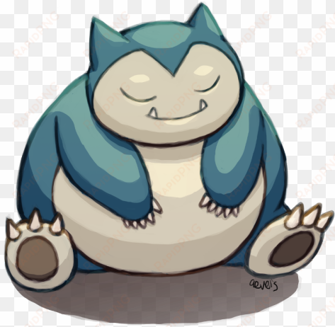 snorlax sitting sleeping - sleep