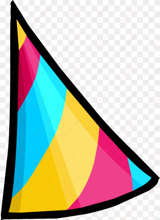 snow cone 3000 party hat concept - png birthday cone hat