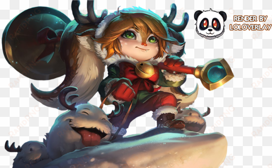 snow fawn poppy render lol verlay champions pinterest - snow fawn poppy