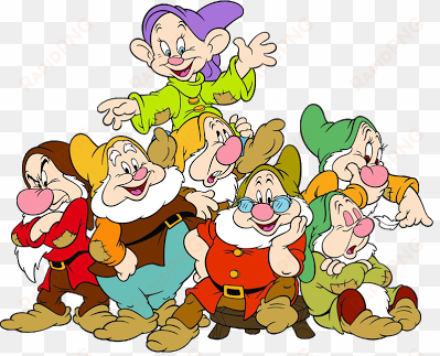 snow white and the seven dwarfs clipart - 7 dwarfs clip art