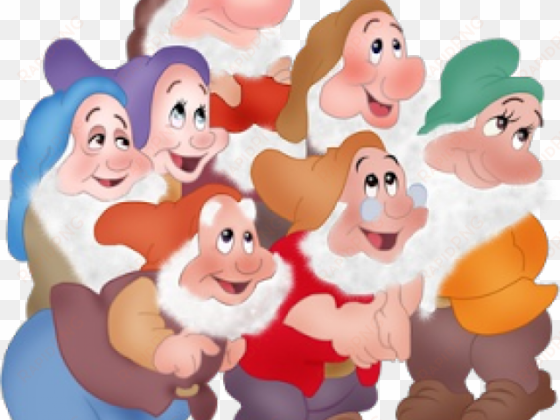 snow white and the seven dwarfs clipart - goedemorgen cartoon
