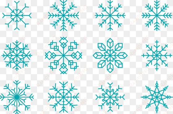 snowflake euclidean vector shape - snowflake