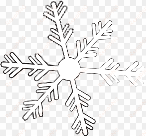 snowflake icon - drawing