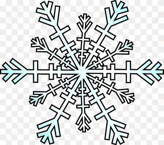 snowflake, meteorology, snow, symmetry, crystal - winter clipart