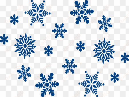 snowflakes blue sky winter christmas snow - blue snowflakes clipart