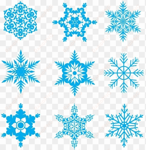 snowflakes png high-quality image - free snowflakes vector