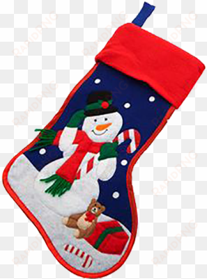snowman - christmas stocking