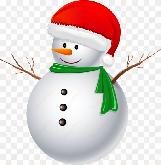 snowman transparent clip art image