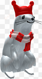 snowy ferret friend - snowy ferret roblox