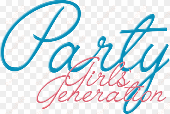 snsd party logo - girls generation party logo