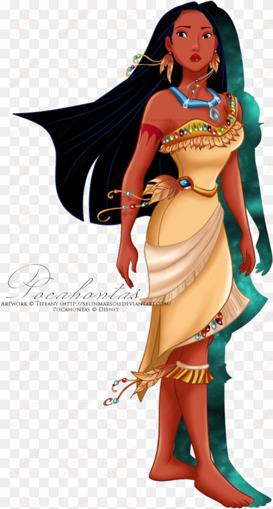 so, i made her too, her dress was really a challenge, - disney princess pocahontas new look