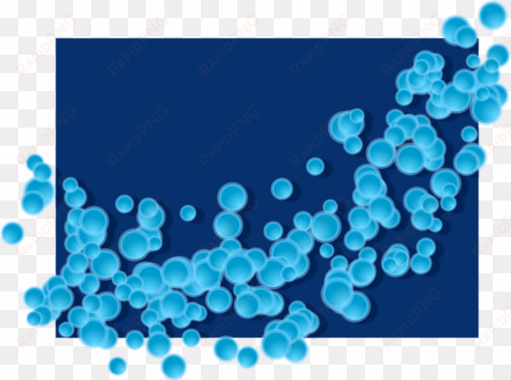 soap bubble blue computer icons - clip art