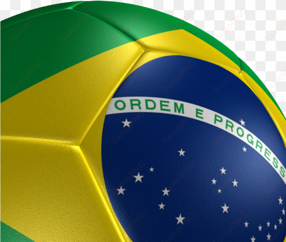 Soccer Ball Brazil Flag 3d Model Max Obj Mtl 3ds Fbx - Brazil Soccer Ball Png transparent png image