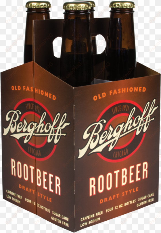 soda root beer four pack - berghoff & berghoff ltd