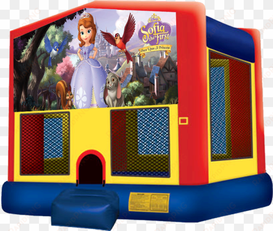 sofia the first bouncer - cars 3 bounce house