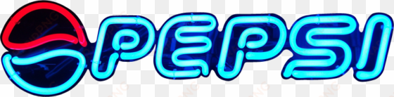 soft drink signs pepsi - neon sign png transparent