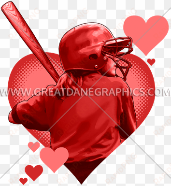 softball hearts - heart