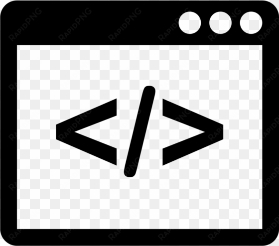 software development clipart software code - landing page icon png