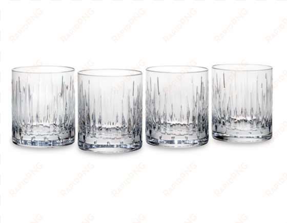 soho crystal dof glass set of - reed and barton 2989/4282 soho d.o.f. s/4