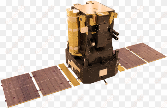 soho front view - space probe white background